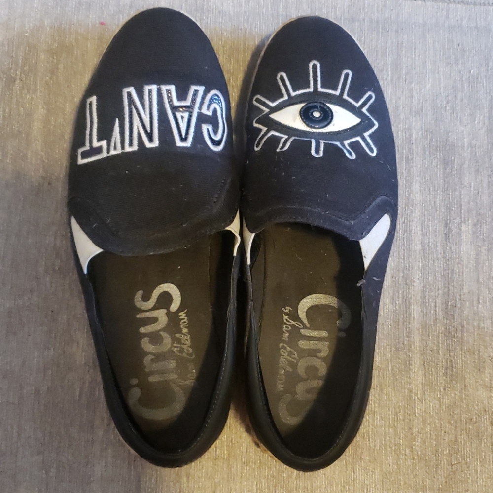 Circus by sam Edelman eye can't black sneakers